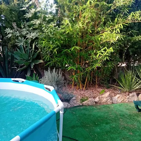 Casa De Madera Piscina En Roche Сasa de vacaciones