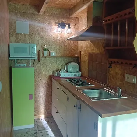 Сasa de vacaciones Casa De Madera Piscina En Roche *